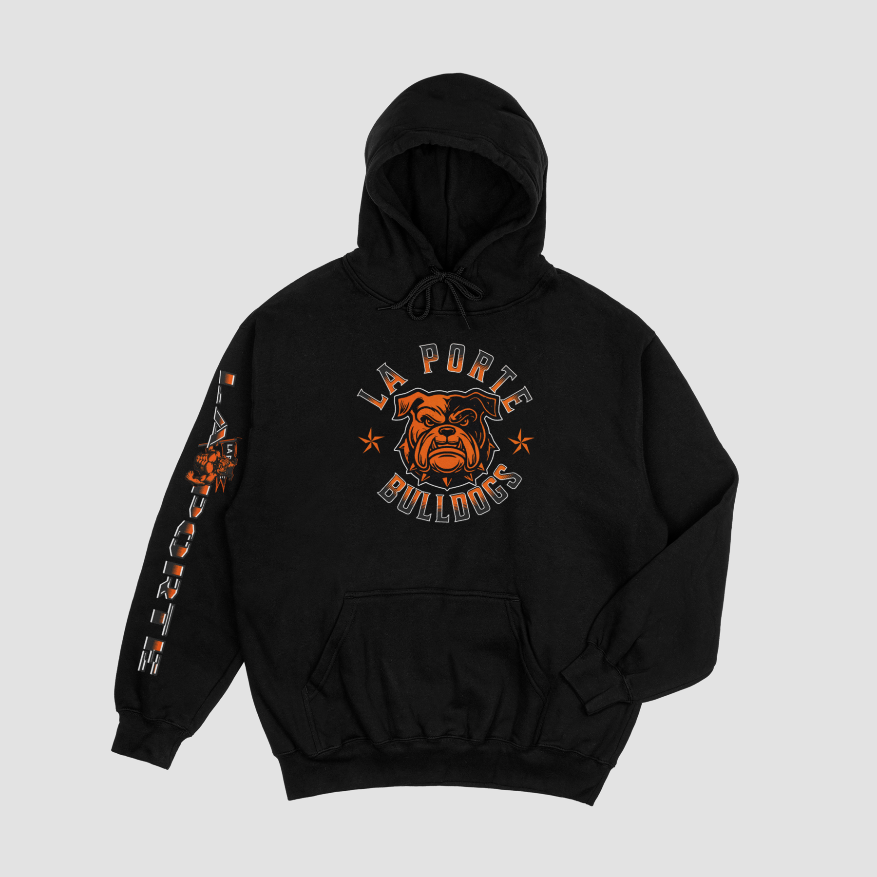 La Porte Bulldogs — Bulldog Pride Hoodie, view 1